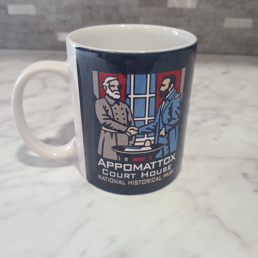 Appomattox Court House National Historical Park Souvenir Coffee Mug Cup - Picture 3 of 7
